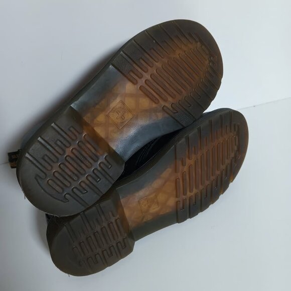 Dr. Martens 1460 8 Eye Leather Boots Girls Size 1 Black - Picture 6 of 7